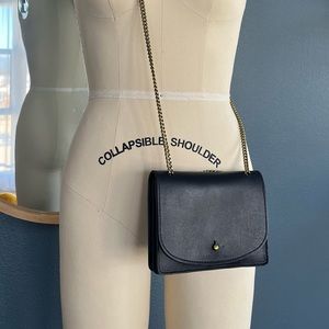 Madewell small leather purse in black